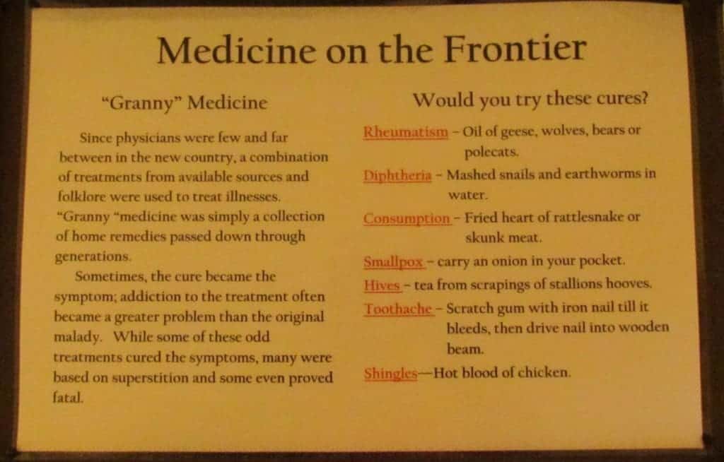 old cures for diseases.