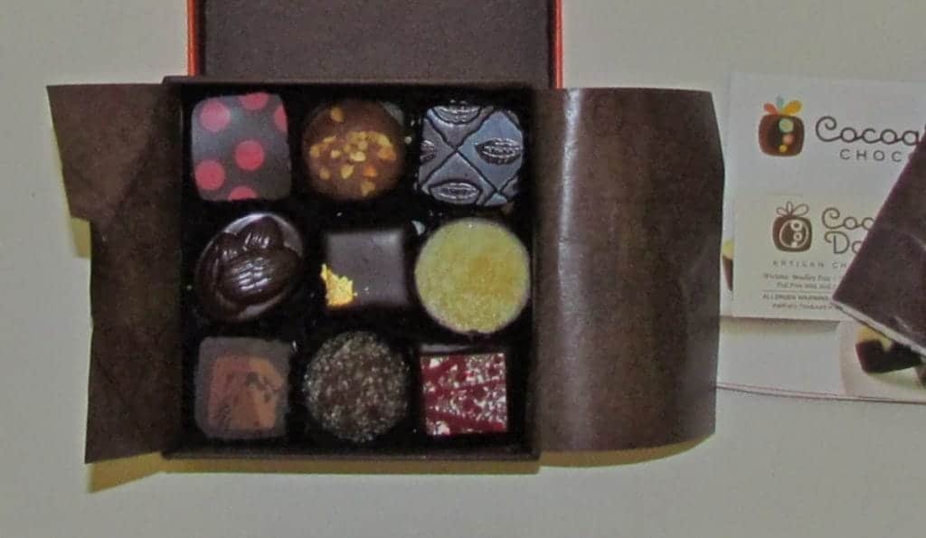 Our box of chocolates.