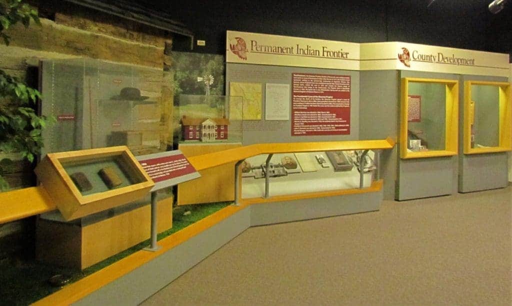 Wyandotte County Museum - Hopewell Indians - Quindaro - Kansas City Kansas - B 25 Bombers 