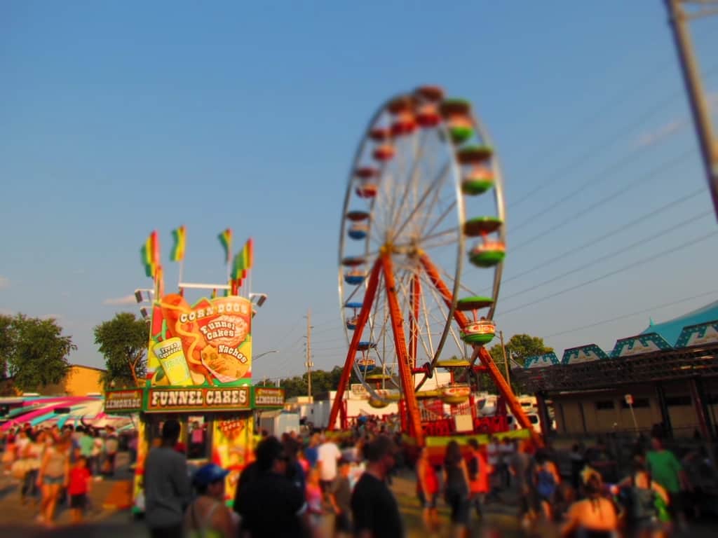 It is not unusual to find a carnival at the many fall festivals held in Kansas City.