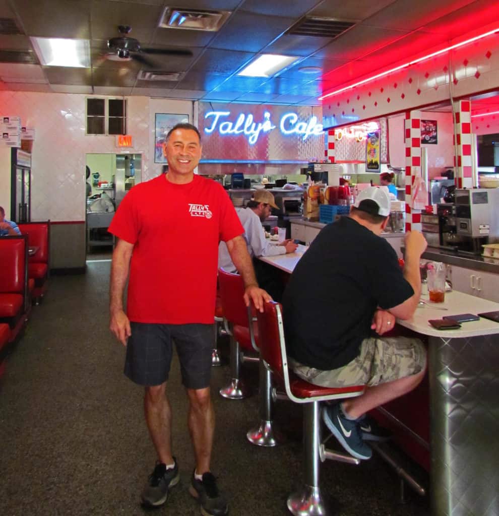 Tally is the owner operator of Tally's Cafe in Tulsa, Oklahoma.
