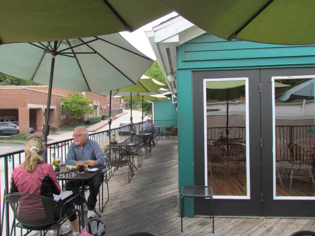 Local Flavor Cafe offers indoor and outdoor patio seating.
