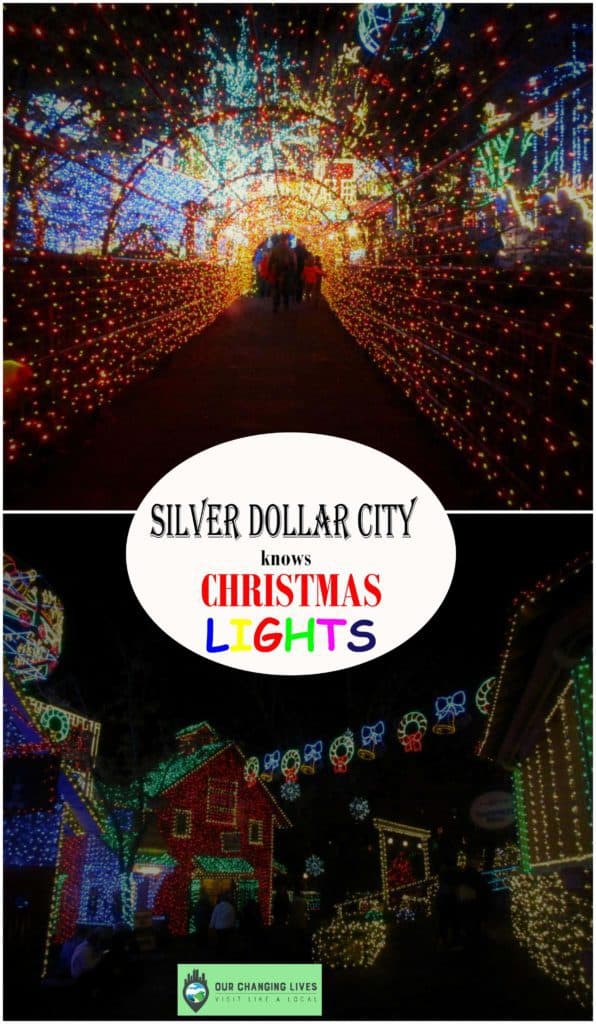 Silver Dollar City-Old Time Christmas Festival-Christmas lights-Branson Missouri