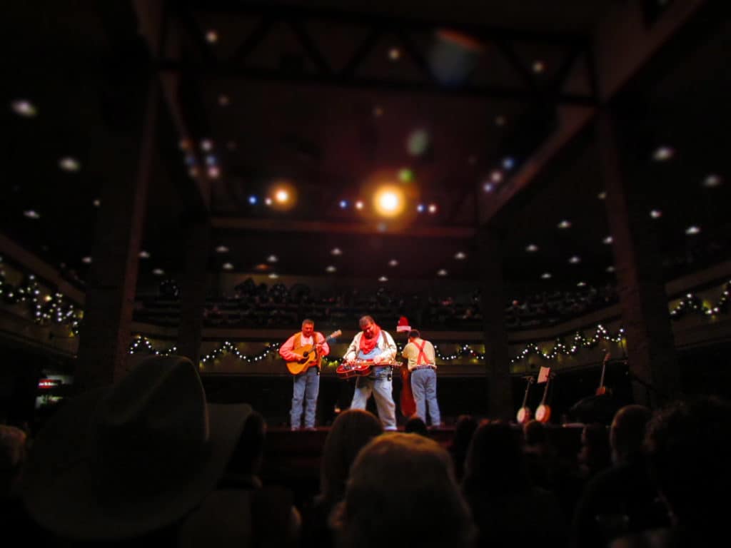 Dixie Stampede offers pre-show entertainment to entertain the assembling crowd.