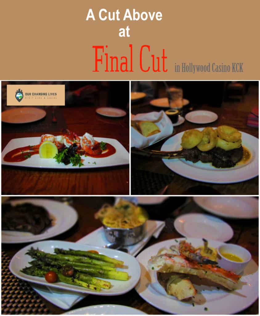 Final Cut-Hollywood Casino-Kansas City Kansas-steakhouse-upscale dining-movie memorabilia-steaks