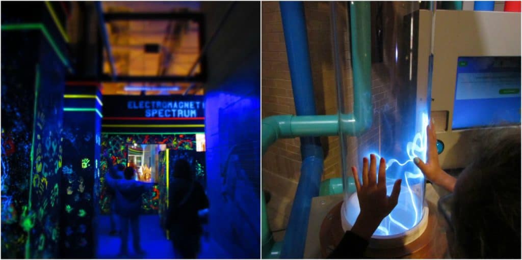 Lights of all sorts are enticing to kids, and Science City delivers big with plenty of exhibits featuring various light sources.
