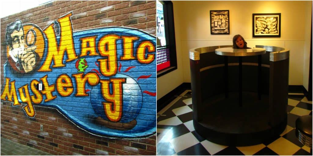 The Magic and Mystery section is filled with assorted optical illusions.