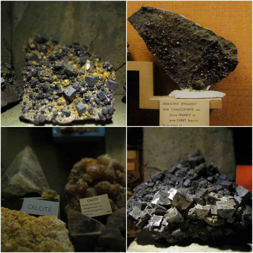 A sampling of minerals show the shinier side of collecting.