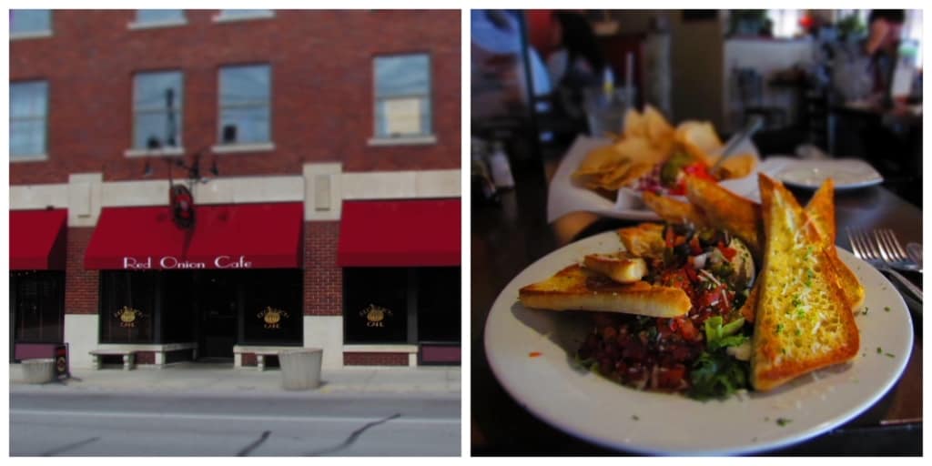 Red Onion Cafe offers customers vibrant and flavorful dishes served in a relaxed atmosphere.