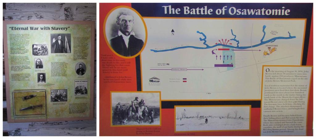 The Battle of Osawatomie was a turning point in John Brown's life.