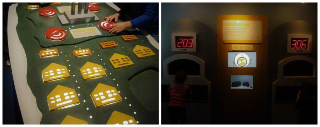 Interactive displays allow visitors to be hands-on with educational opportunities.