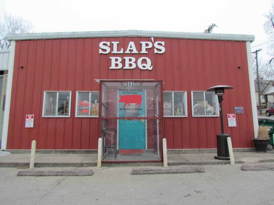 The exterior of SLAP's BBQ hides the smoky goodness of the dishes found inside.