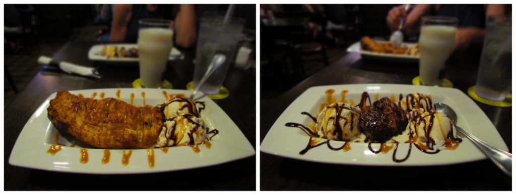 A stop at Royal Mile offered a chance to taste two of their dessert dishes.