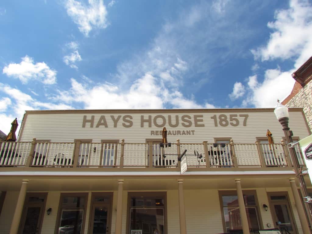 The Hays House has been serving customers in Council Grove, Kansas since 1857.