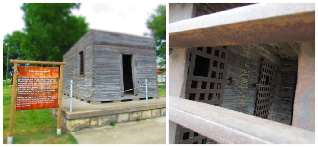 A replica of yje original jail for Council Grove can be found along Main Street.