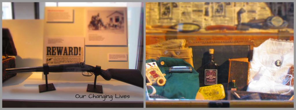 The Wells Fargo Museum, in Des Moines, Iowa, has lots of artifacts from the hey-day of stagecoach travel. 