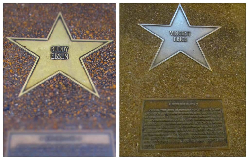 the Delmar Loop is home to the St. Louis Walk of Fame.