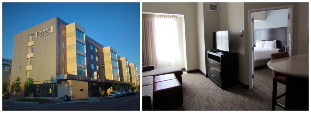 Our stay at the Staybridge Suites was the perfect spot for a home base to explore downtown Des Moines.