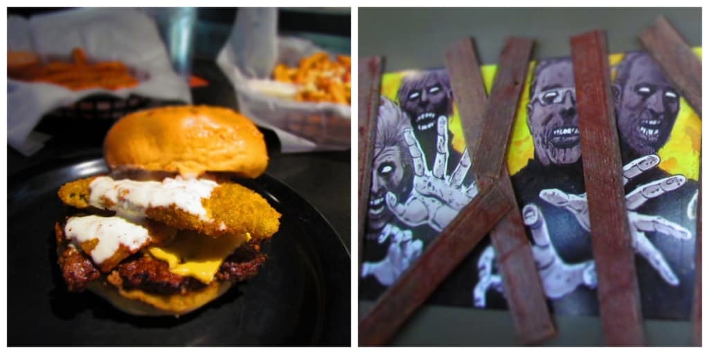 Zombie Burger is a frighteningly good burger joint with some unique flavor combinations.
