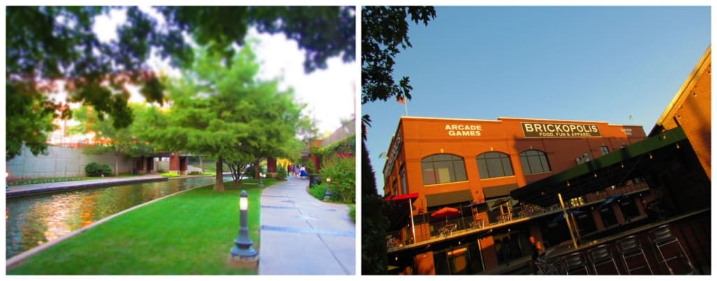 A stroll along the Bricktown canal leads past plenty of entertainment options.