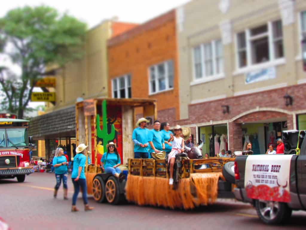 The annual Dodge City days Parade draws tons of participants and viewers alike. 