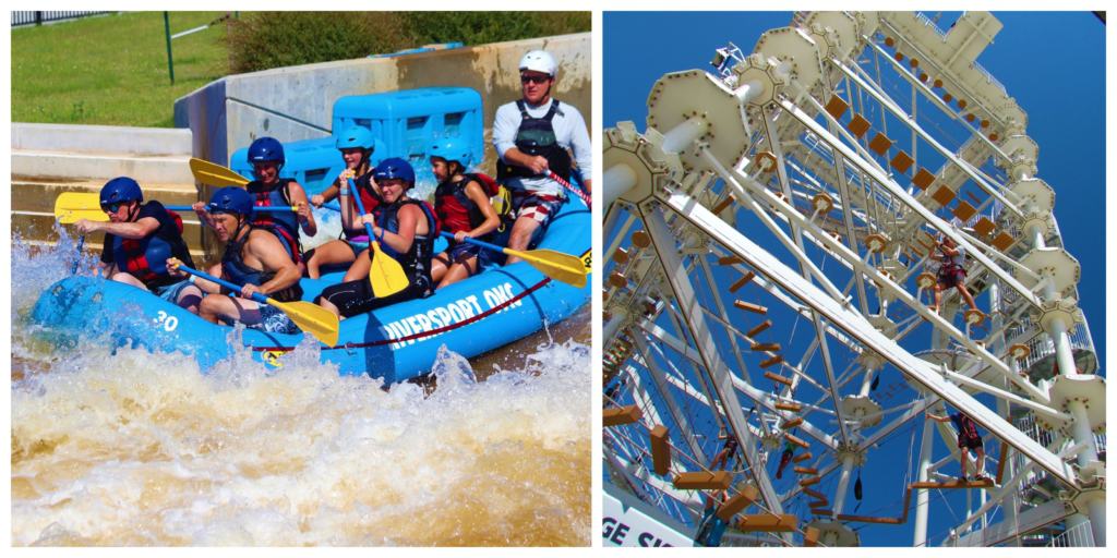 Riversport OKC challenges visitors with plenty of adrenaline pumping experiences. 