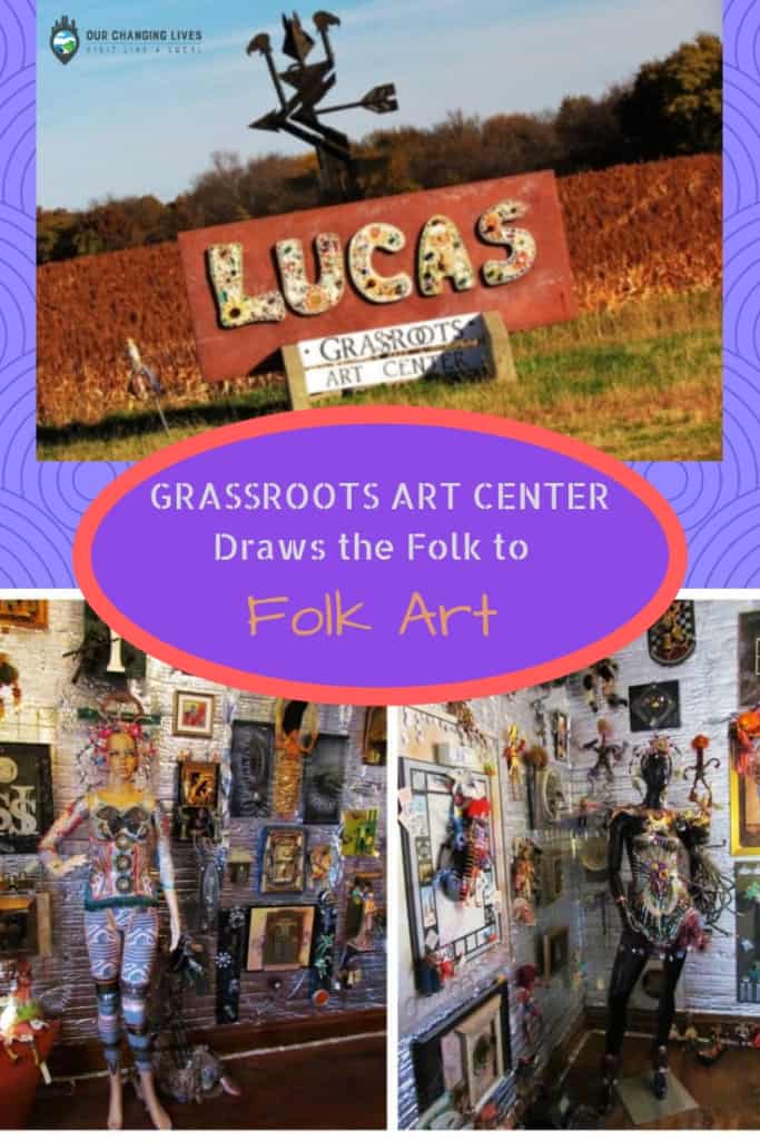 Grassroots Art Center-Lucas, Kansas-folk art-grassroots art-artists-local art-Inez Marshall