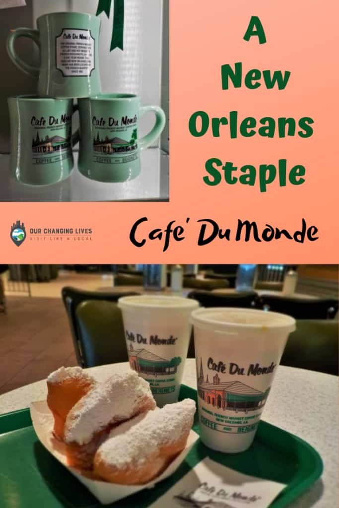 Cafe Du Monde-New Orleans staple-beignets-chicory coffee-French Quarter-French Market