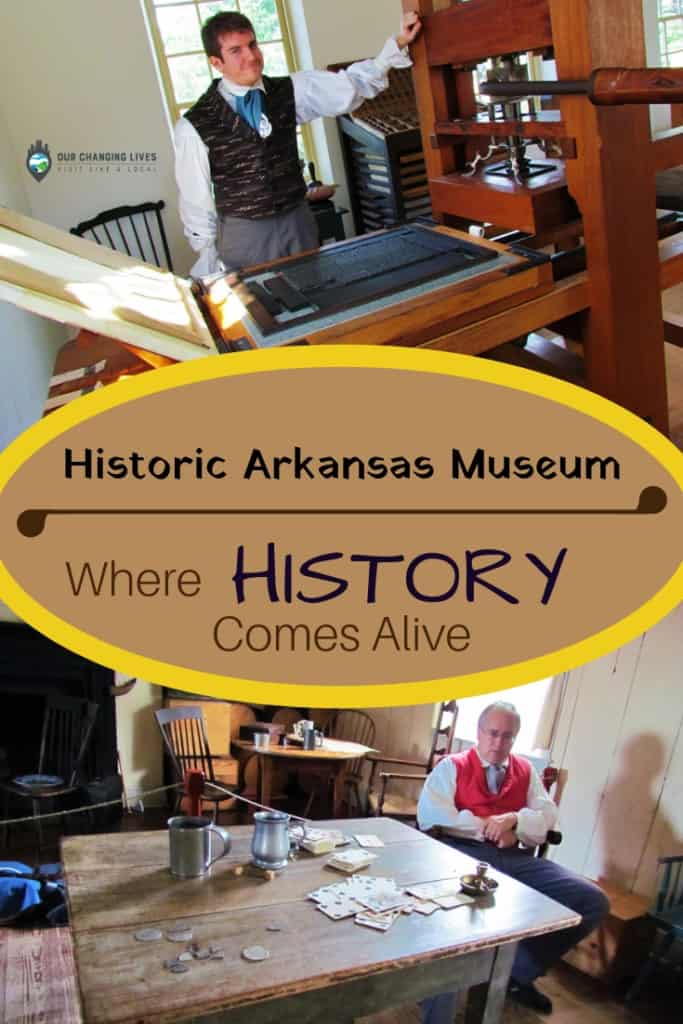 Historic Arkansas Museum-Where History Comes To Life-Little Rock, Arkansas-history museum-pioneers-Bowie knife-Native Indians