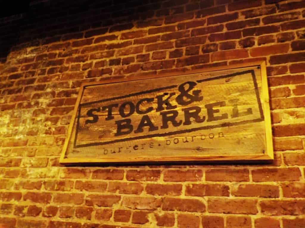 Stock & Barrel is a burgers and bourbon joint that brings farm to table in downtown Knoxville, Tennessee. 