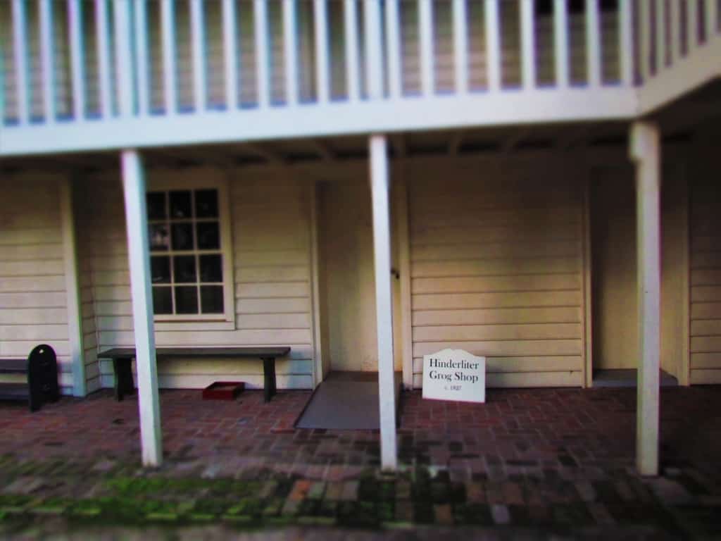 The Hinderliter Grog Shop is believed to be the oldest remaining building from Little Rock's historical beginnings. 