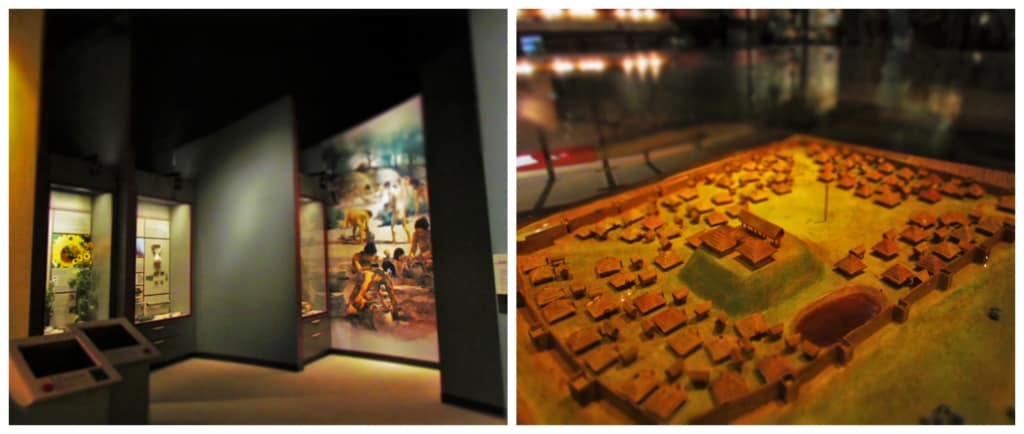 The archeological exhibits showcase the Native Indians who inhabited the lands for generations.