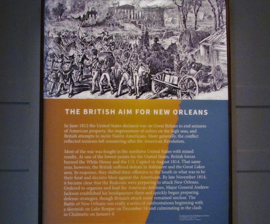 The British attack of new Orleans was the final decisive battle of the War of 1812.