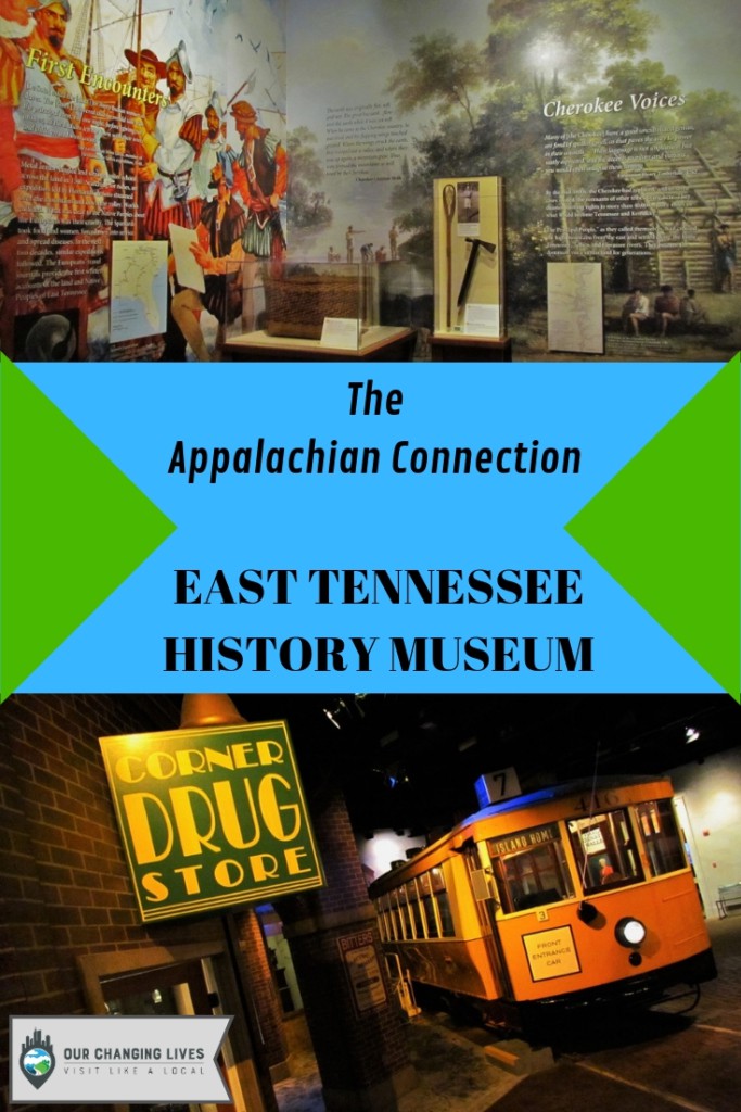 East Tennessee History Museum-Appalachian region-cherokee indians-davy crockett-explorers-frontier pioneers-Knoxville Tennessee