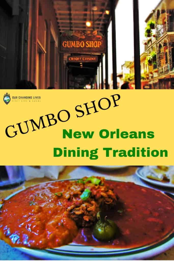 Gumbo Shop-New Orleans restaurant-red beans and rice-jambalaya-shrimp creole-French Quarter-dining-Creole cuisine