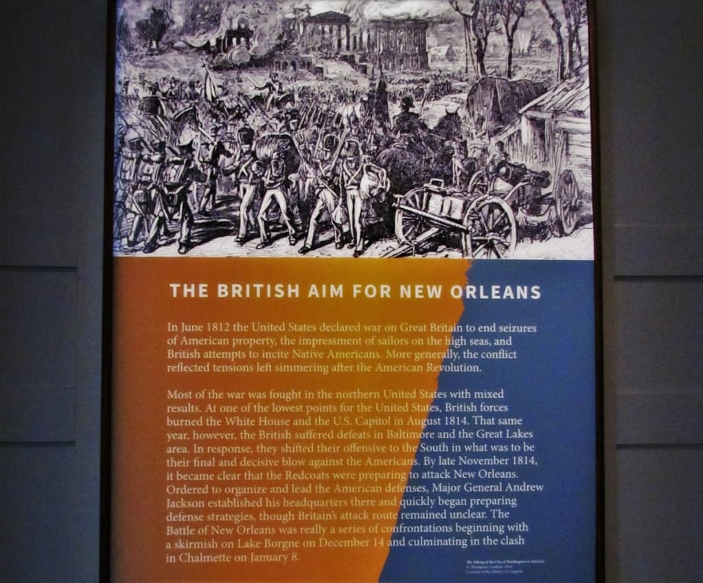 The British Navy and Army bore down on New Orleans with the intention of subduing the city's residents. 