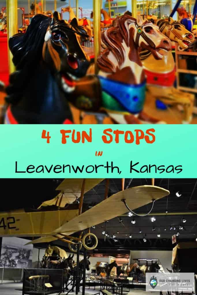 4 Fun Stops in Leavenworth, Kansas-CW Parker Carousel Museum-Frontier Army Museum-Pullman Place-Harbor Lights Coffeehouse-tourism