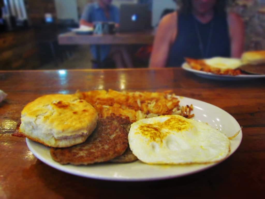 A good breakfast is reason for food Envie in the French Quarter. 