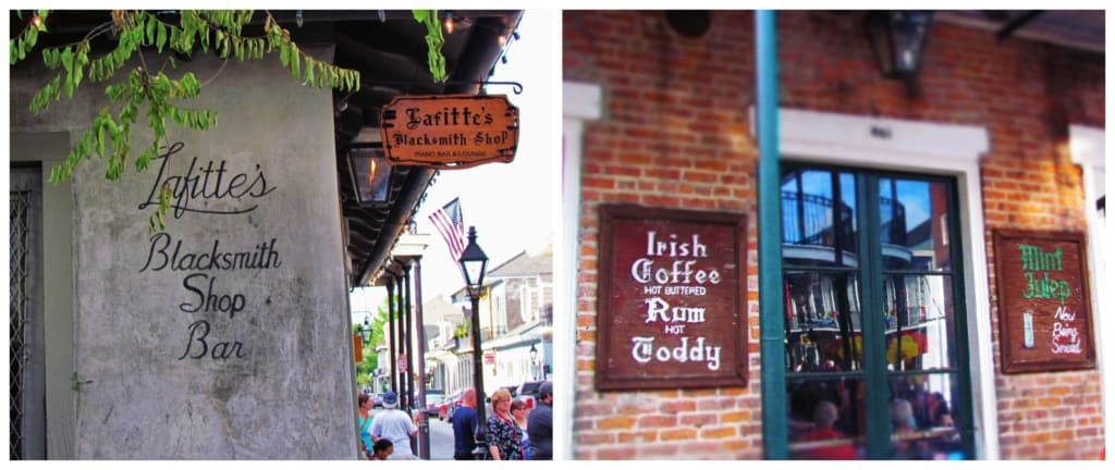 There are plenty of bars and nightclubs to be found in the French Quarter, including the oldest building in New Orleans. 