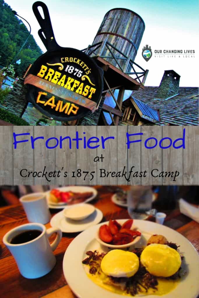 Frontier Food- Crockett's 1875 Breakfast Camp-Gatlinburg restaurant-breakfast-dining-Great Smoky Mountains