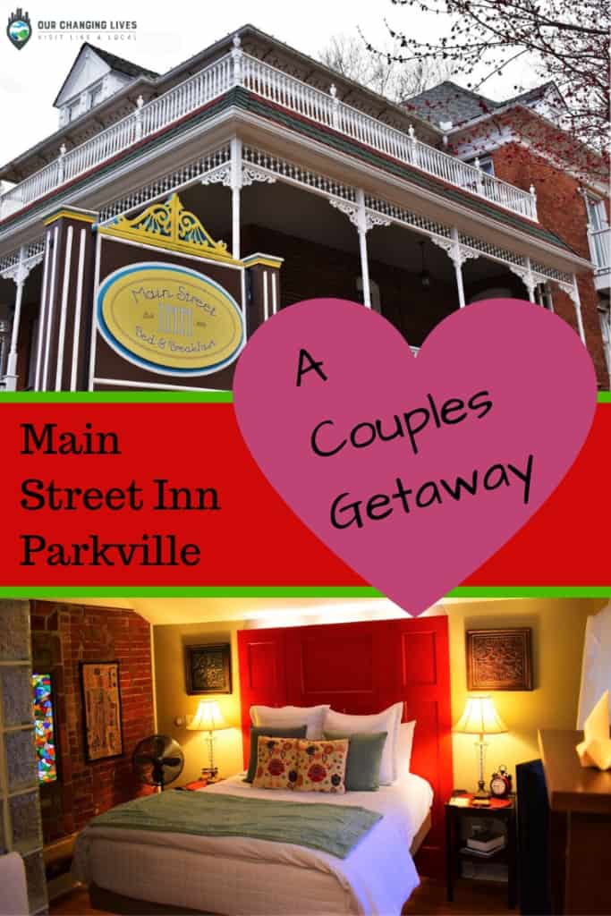 Main Street Inn-Parkville, Missouri-bed and breakfast-lodging-romance-couples getaway-couples escape-weekend getaway