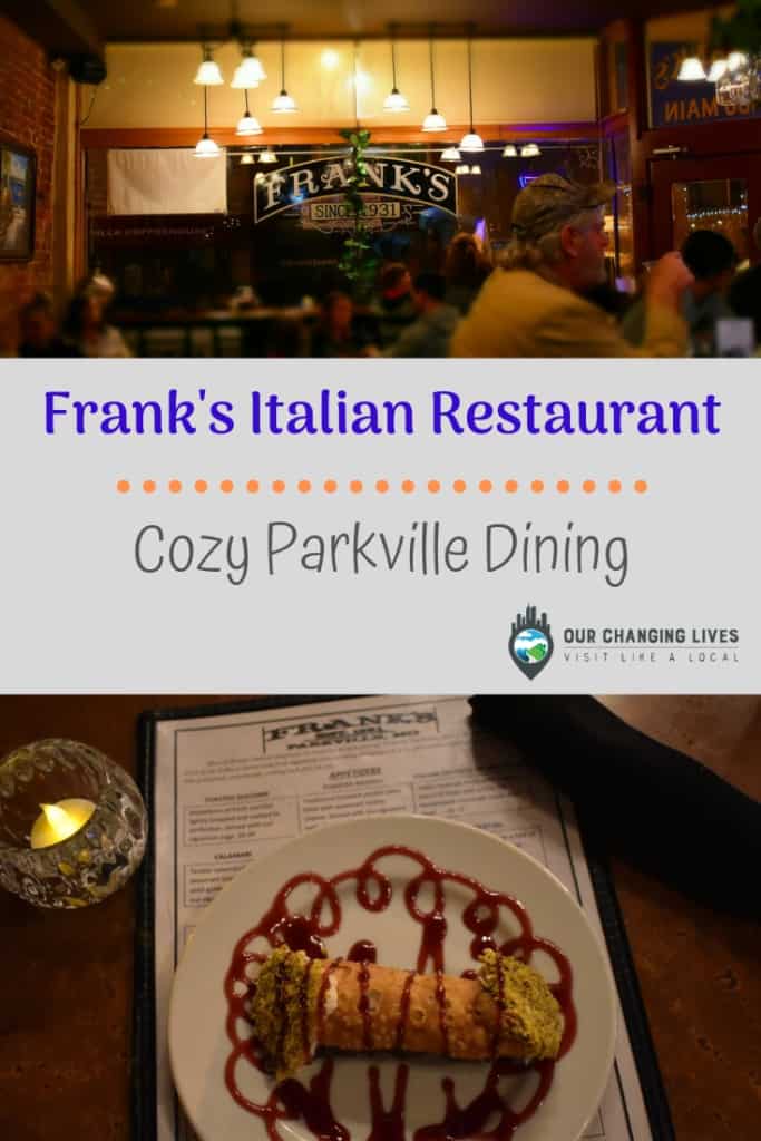 Frank's Italian Restaurant-Cozy Parkville dining-Italian cuisine-restaurant