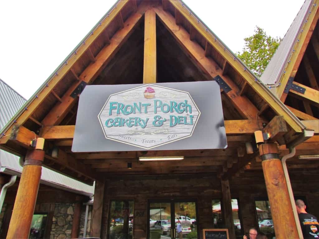Front Porch Cakery and Deli was an unexpected find in Cherokee, North Carolina. 
