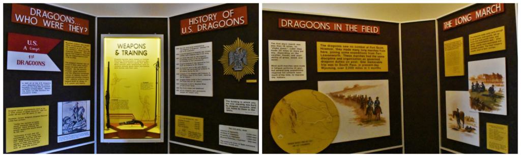 Learning about the dragoons is fun at Fort Scott. 