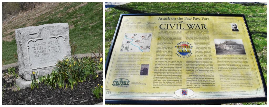 The Civil war played a significant role in the history of Parkville. 