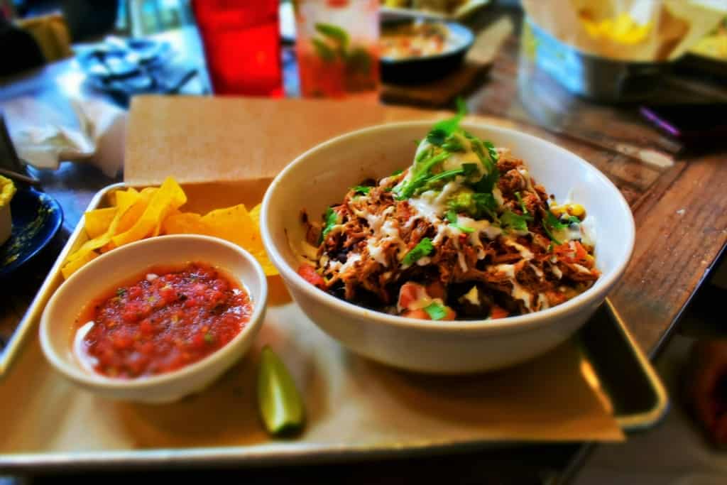 KC Taco Company offers mixed bowls that are a new twist on the old taco salad entree. 