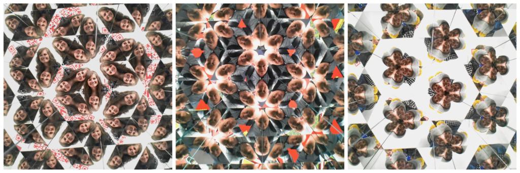The Museum of Illusions KC has a human kaleidoscope in their repertoire of exhibits. 