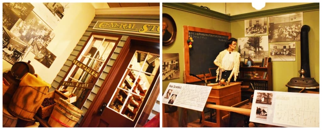 Early life in Kenosha is shown with exhibits at the Kenosha History Center.
