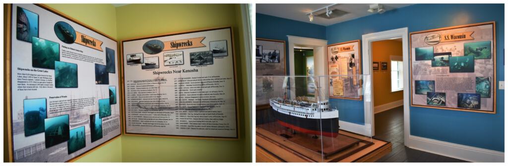 The Southport Light Station Museum offers a look at some of the shipwrecks in Lake Michigan.