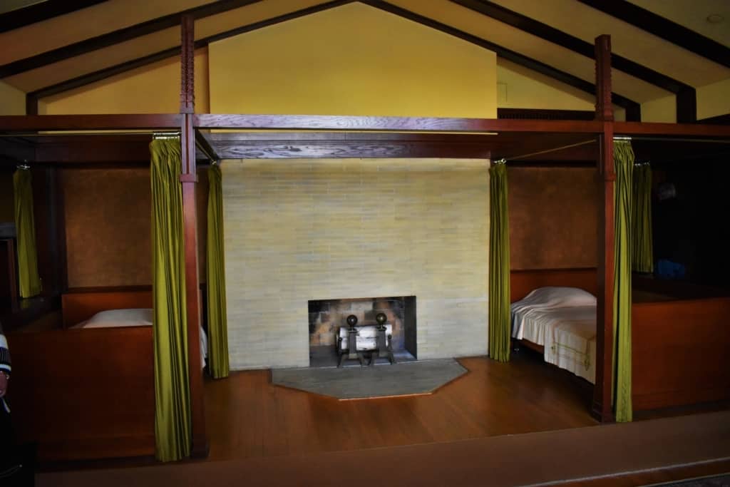 It is easy to see the Japanese influences in many of the rooms found inside Springfield's Dana-Thomas House. 